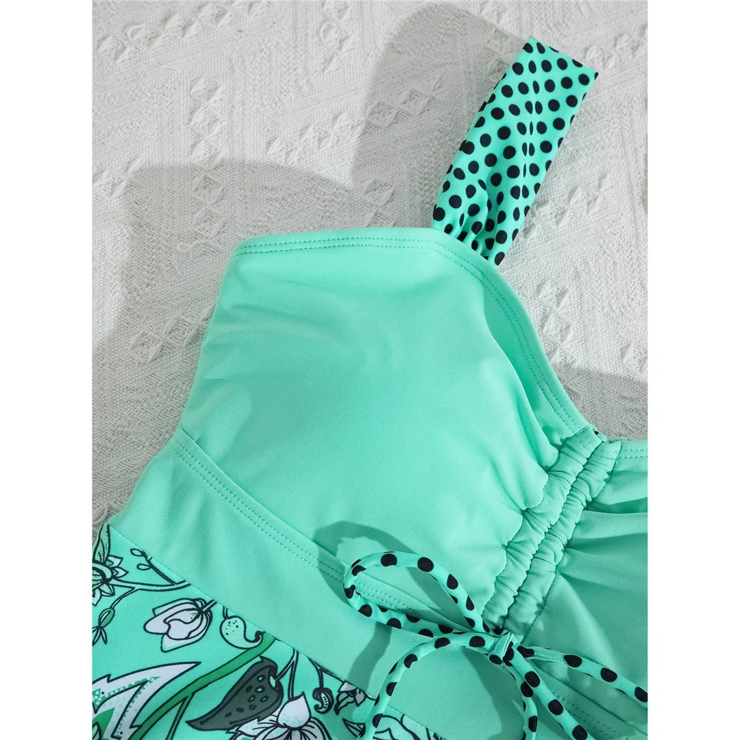 Curve Paisley Swim Dress