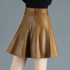 Curve Luxe Pleated Skirt