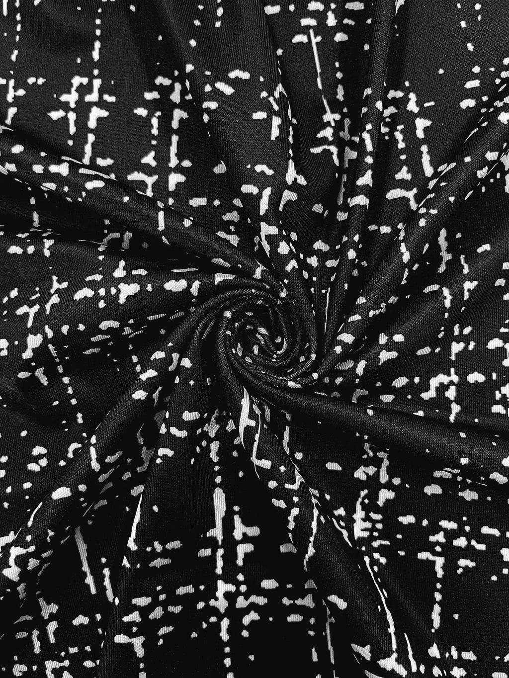 Curve Abstract Print Jacket