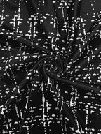 Curve Abstract Print Jacket