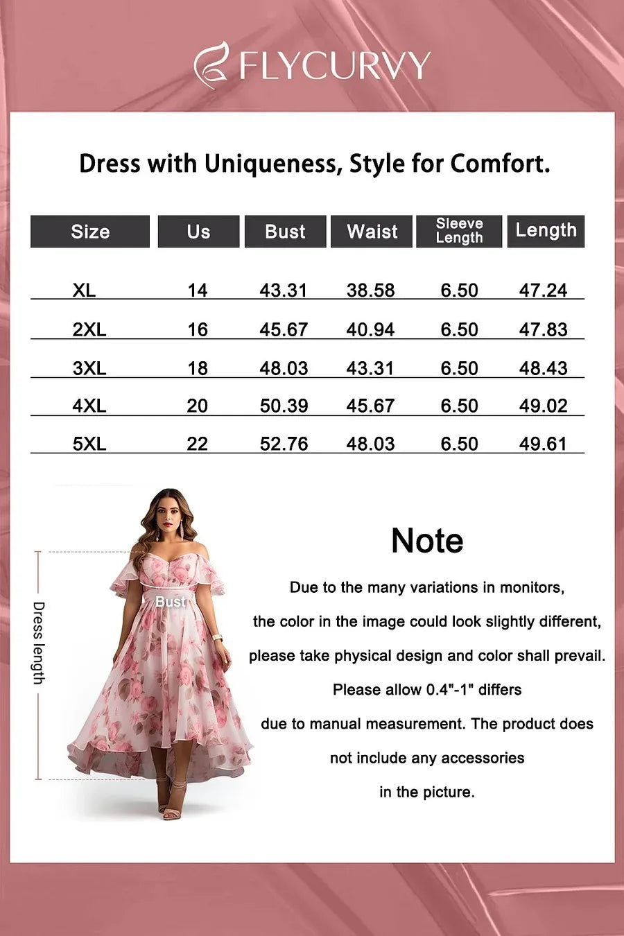 Pink Chiffon Floral Maxi Dress