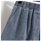 Curve Ease Denim Shorts
