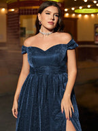 Elegant Sparkle Maxi Dress
