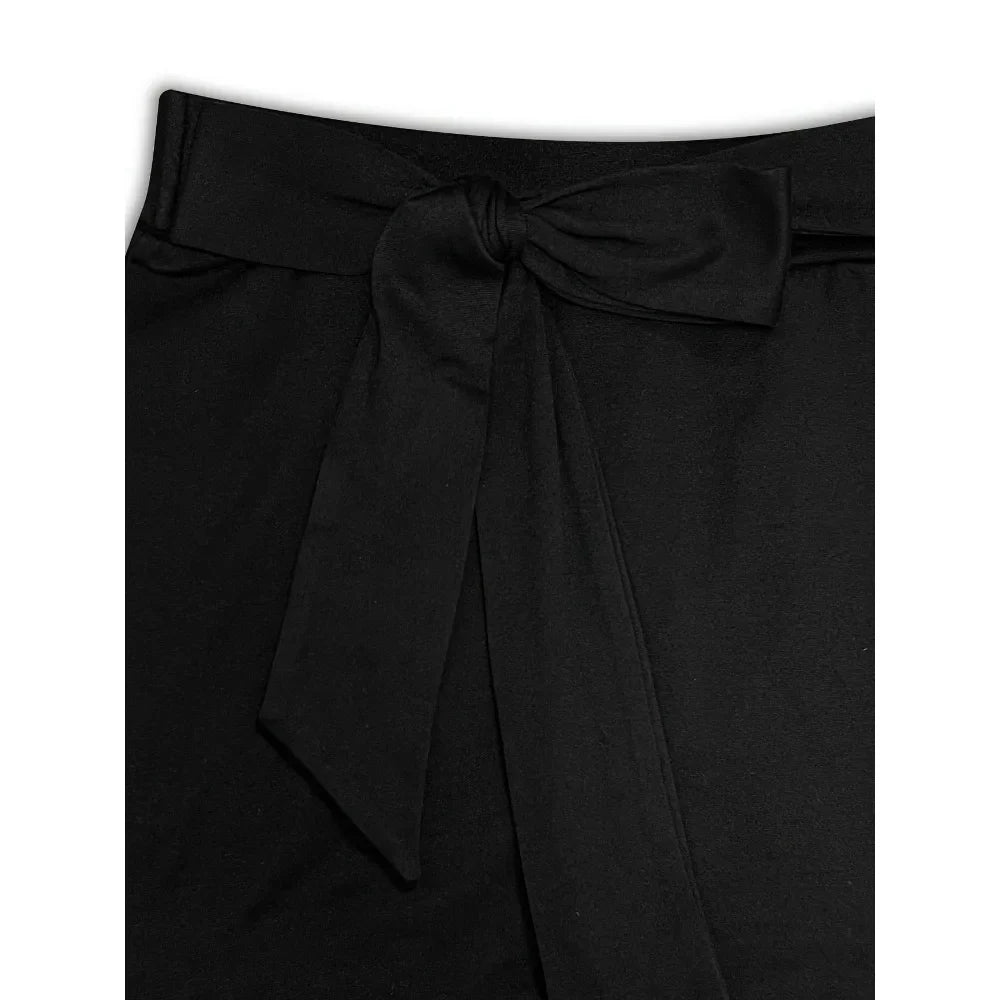 Curve Wrap Tie Skort