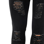 Bodycon Stretch Solid Pockets Flared Pants