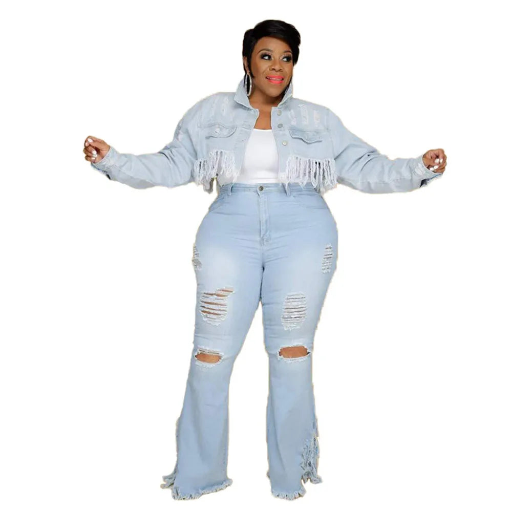 Bodycon Stretch Solid Pockets Flared Pants