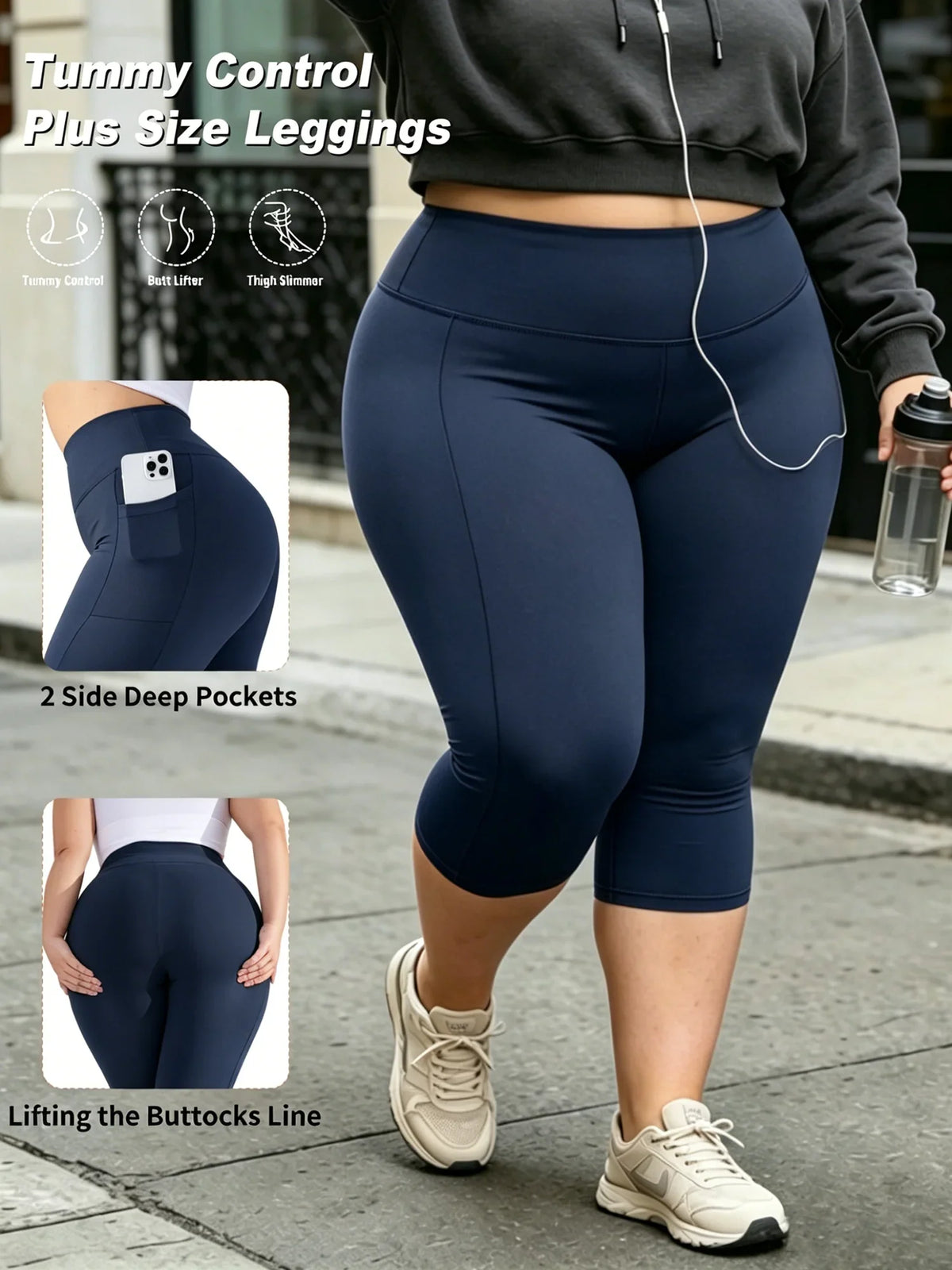 Stretchy  Tummy Control Yoga leggings