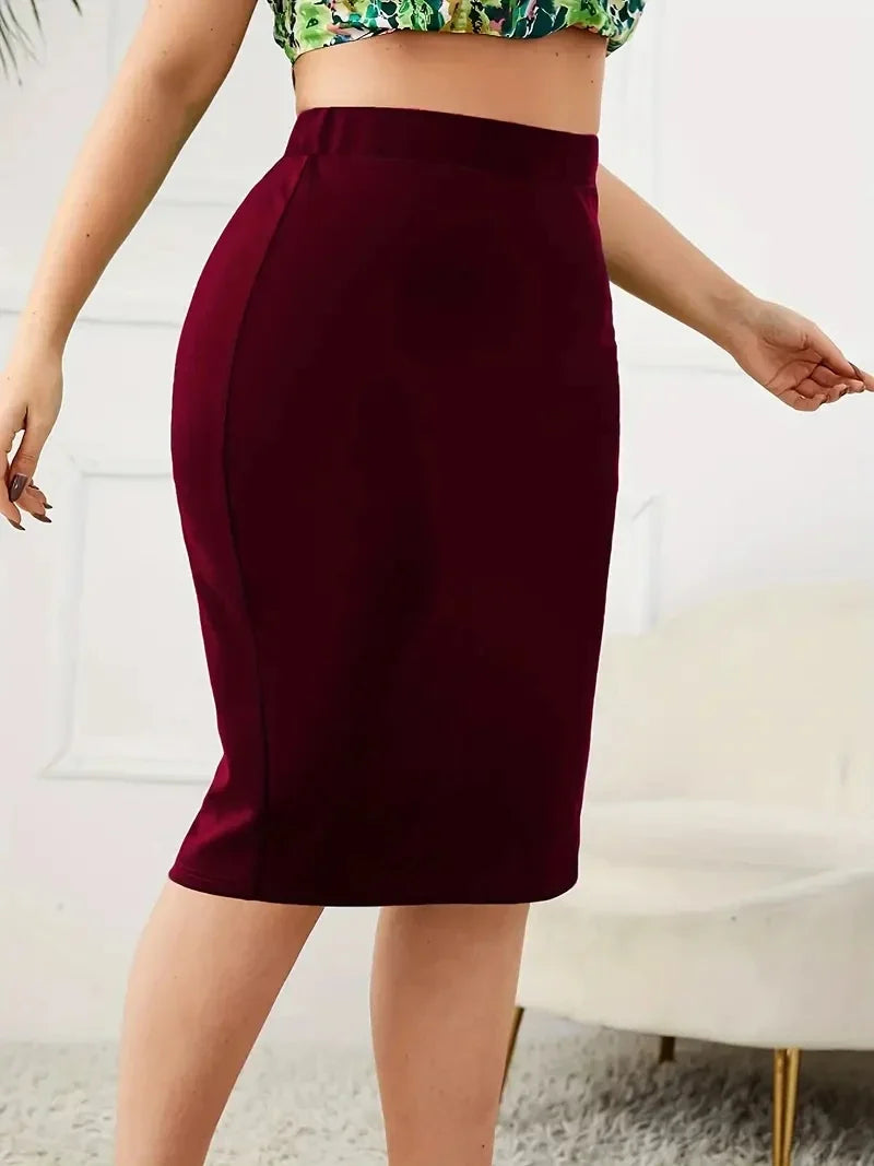 Curve Sculpt Pencil Skirt